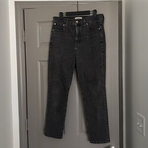 Madewell Women’s Perfect Vintage Jean, Dark Gray